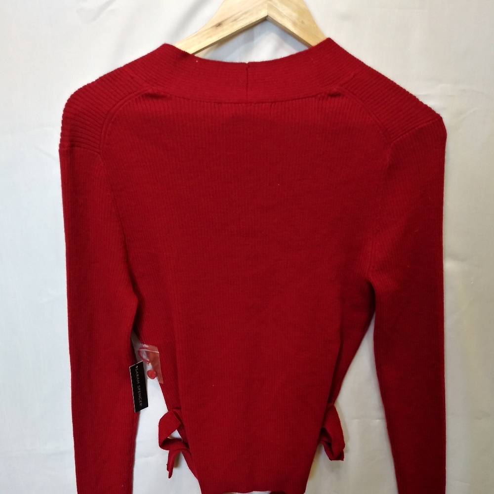 SARAH SPENCER 100% Itauan (Italian) Merino Sweater - Picture 2 of 5